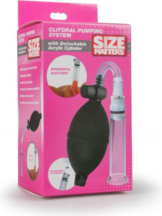 Produktbild Bijoux Indiscrets Clitoral Pumping System with Detachable Acrylic Cylinder