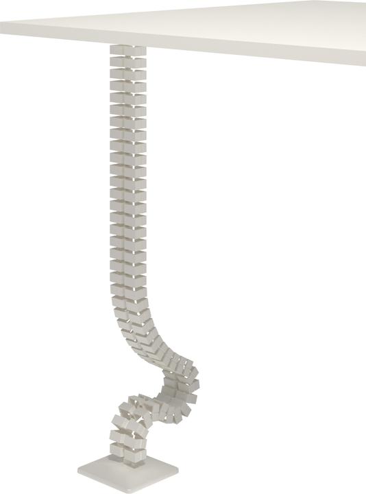 Produktbild Dataflex Kabelwurm für Steh-Sitz-Arbeitsplatz, weiss (34.370) (134 cm)