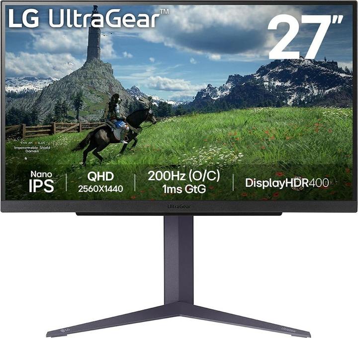 Productafbeelding LG 27GS85Q-B (2560 x 1440 pixels, 27")