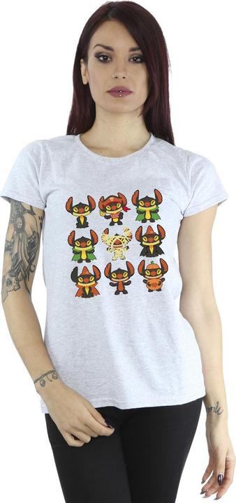 Actual product image Disney Womens/Ladies Lilo & Stitch Halloween Costumes Cotton T-Shirt (XL)