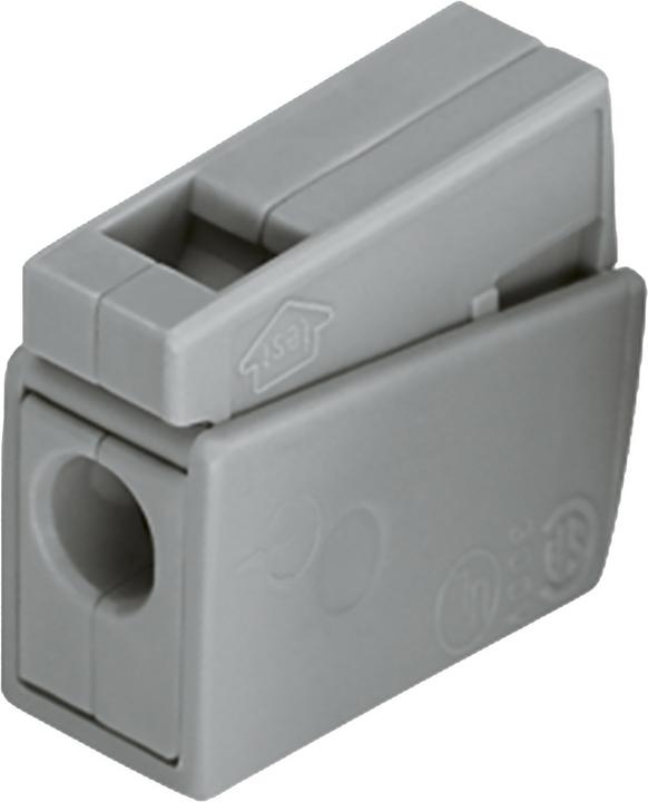 Actual product image Wago Light clamp 0.5 - 2.5mm2 gray, PU 100 pcs.