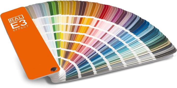 Image du produit RAL Nuancier E3, couleurs métalliques brillantes, semi-mates