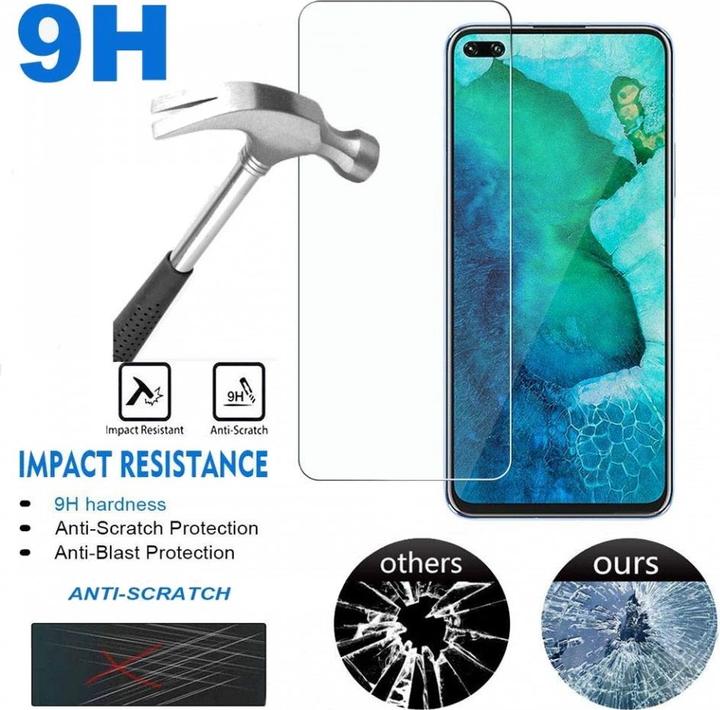 Immagine prodotto Screenguard Honor V30 / V30 Pro Pellicola protettiva in vetro Custodia Design amichevole (1 Pezzo/i, Honor V30, Onore V30 Pro)