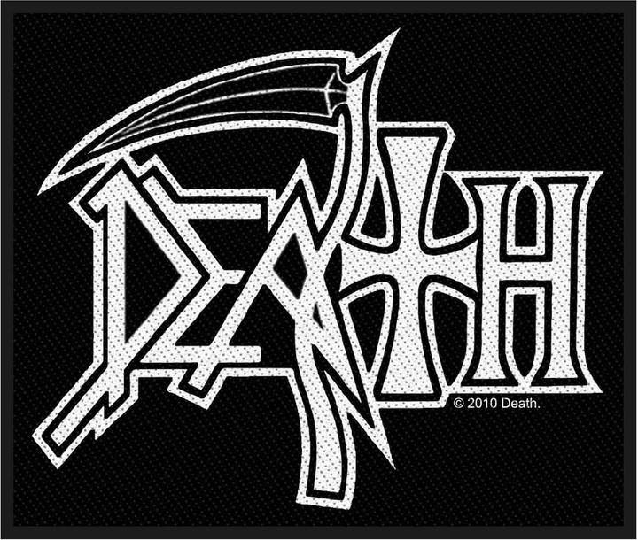 Actual product image Death Logo Patch (1 x)