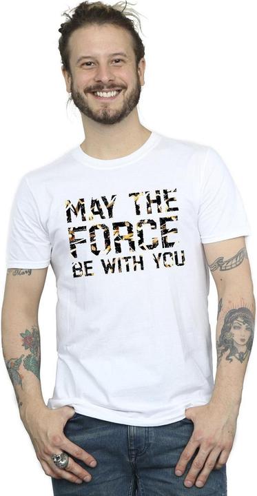 Produktbild Star Wars May The Force Infill TShirt (L)