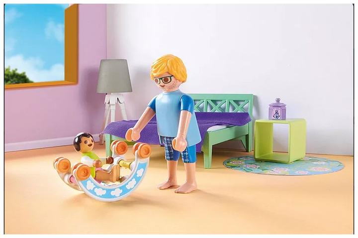 Actual product image Playmobil Bedroom with baby play corner (71609, Playmobil My Life)