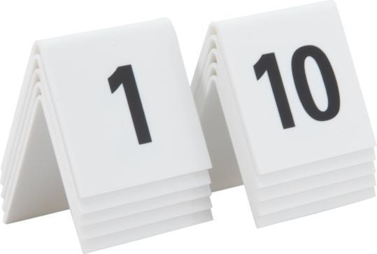 Image du produit Securit Jeu de numéros de table 1 - 10