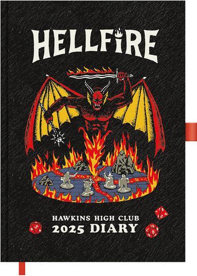 Image du produit Agenda de poche Stranger Things 2025 14,5 x 21,5 cm (Allemand)