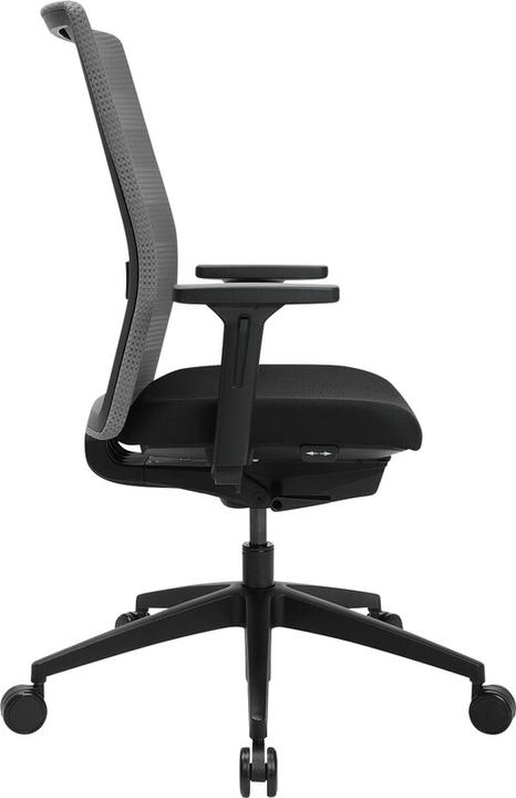 Immagine prodotto Topstar Sedia girevole da ufficio AirWork, con braccioli, sincromeccanismo, nero