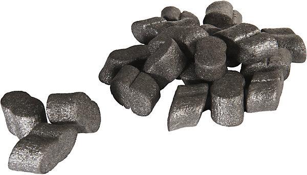 Actual product image kaiserkraft flo-pak® packaging chips, contents 400 l, black.