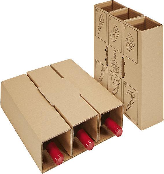Produktbild kaiserkraft Flaschenkarton Post/DHL (9 x)