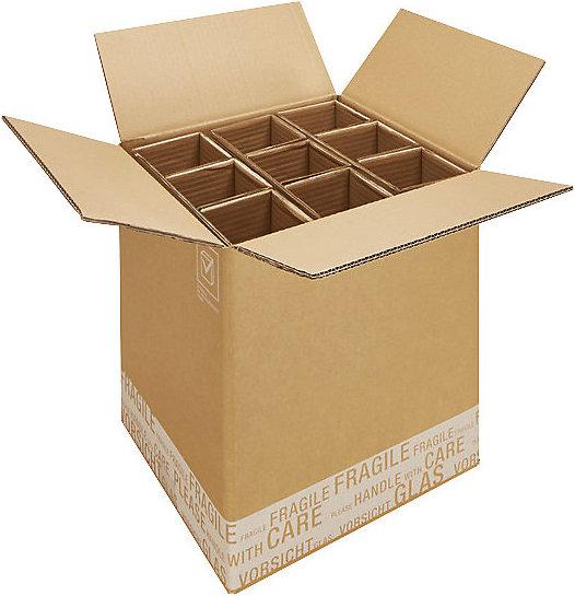 Produktbild kaiserkraft Flaschenkarton Post/DHL (9 x)