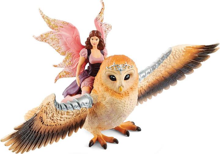Produktbild Schleich Elfe auf Glitzer-Eule