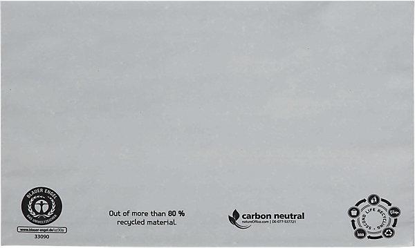 Actual product image kaiserkraft Shipping bags terra, opaque (1000 x)