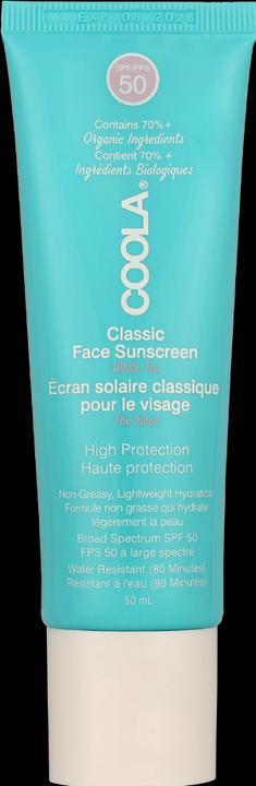 Image du produit Coola Suncare Classic Lotion White Tea (Crème solaire visage, SPF 50, 50 ml, 50 g)