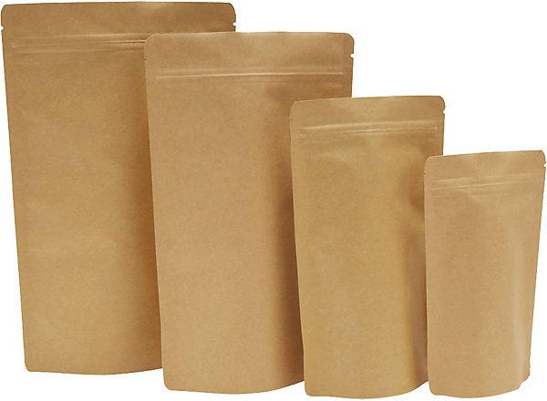 Actual product image kaiserkraft Stand-up pouch, with pressure seal, LxW 340 x 250 mm, pack of 100. (100 Piece)