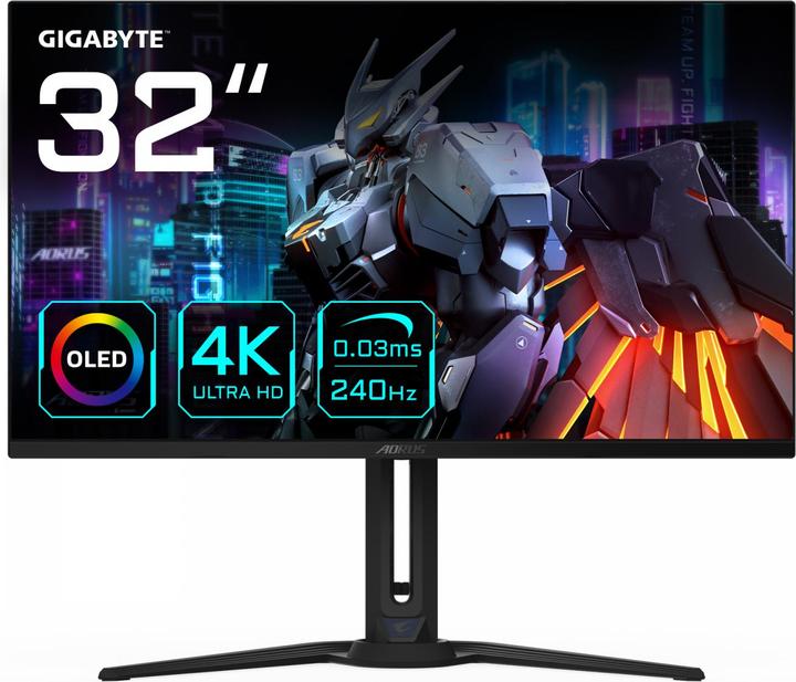 Actual product image Gigabyte Aorus FO32U2 (3840 x 2160 Pixels, 31.50")