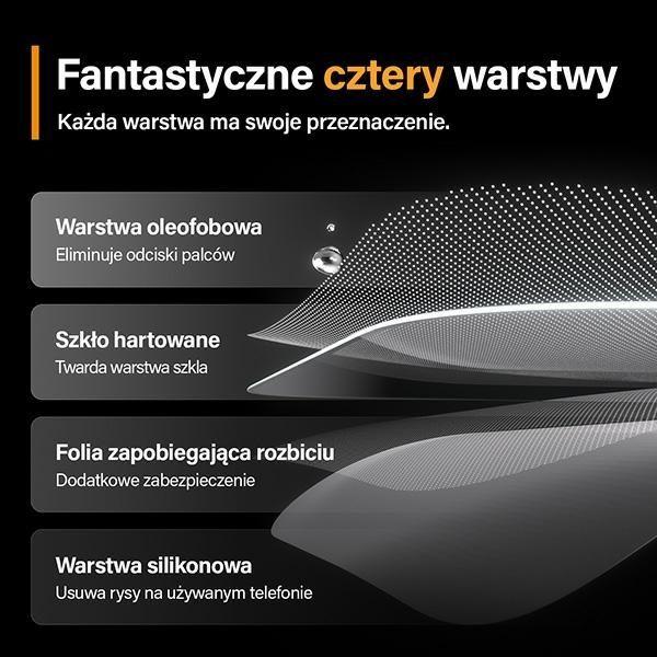 Actual product image PanzerGlass Privacy Screen Protector Ultra-Wide Fit w. EasyAlig. (1 Piece, Apple iPhone 15)