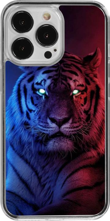 Immagine prodotto PhoneLook Coque trasparente Tiger Blue Red (Apple iPhone 13 Pro)