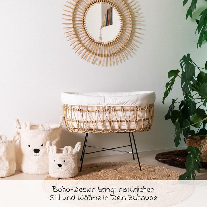 Produktbild Childhome Rattan Wiege mit Metallfüssen