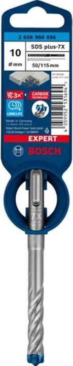 Actual product image Bosch Professional Zubehör Expert SDS plus-7X hammer drill, 10 x 50 x 115 mm (10 mm)