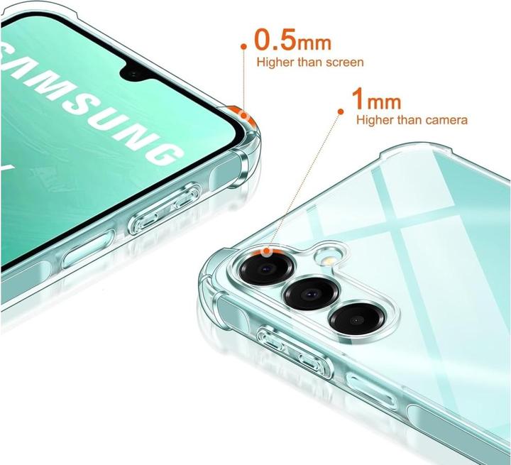 Produktbild Screenguard Crystal Soft Airbag Bumper (Samsung Galaxy A16 5G)