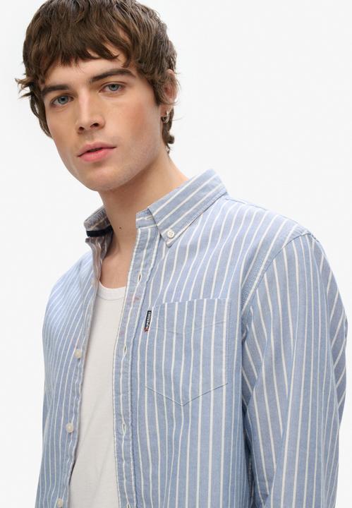 Image du produit Superdry Chemise Oxford à manches longues Essentials (S)
