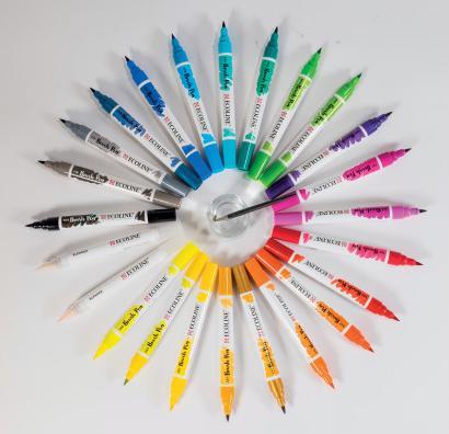 Immagine prodotto Talens Penna a pennello Ecoline (Multicolore, 30 x)