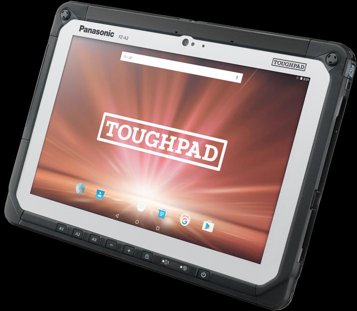 Produktbild Panasonic Toughpad, FZ-A2 (4G, 10.10", 32 GB, Schwarz, Silber)