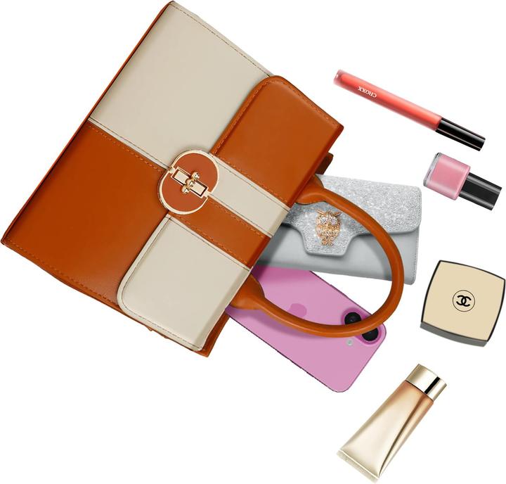 Produktbild Gallantry C-0184-BROWNBEIGE Handtasche