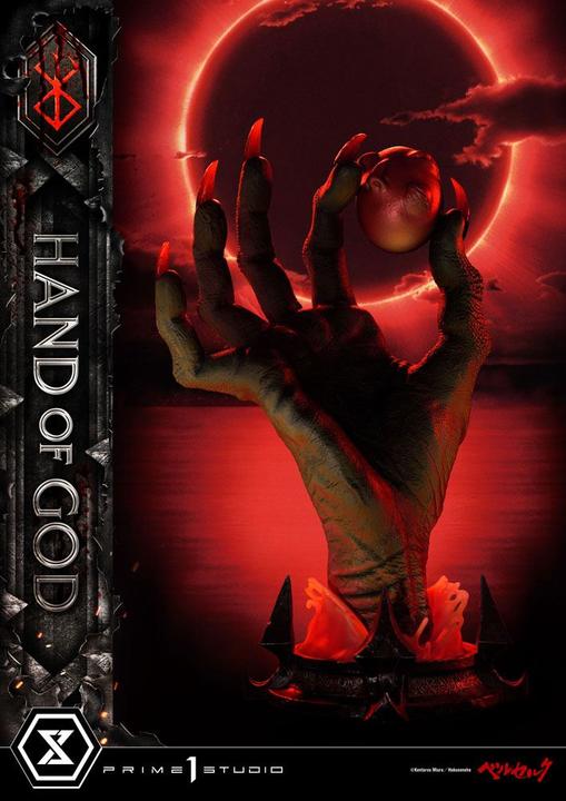 Actual product image Prime 1 Studio Berserk statuette 1/1 Life Scale Hand of God 25 cm