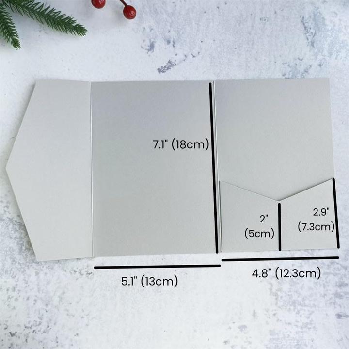 Produktbild MillaSaw Hochzeitseinladungen (25 Stück) (13 x 18 cm, 25 x)