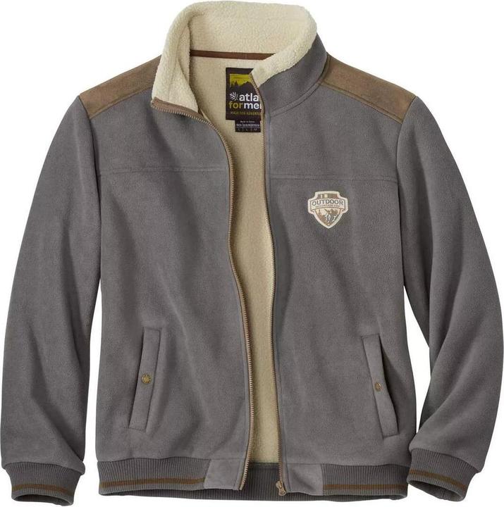 Actual product image Atlas For Men Mens Sherpa Lined Fleece Jacket (XL)