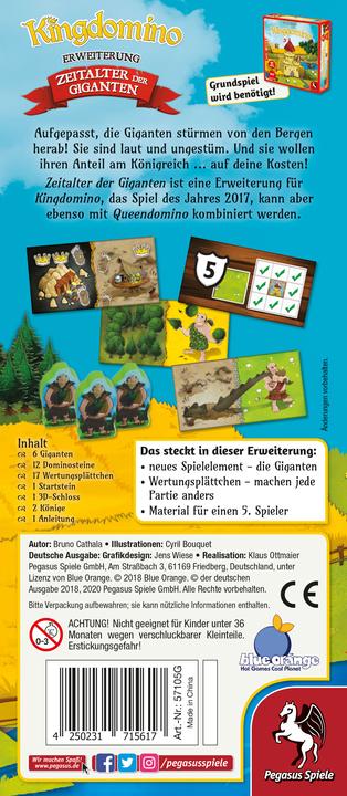 Immagine prodotto Pegasus Espansione Kingdomino (Tedesco)
