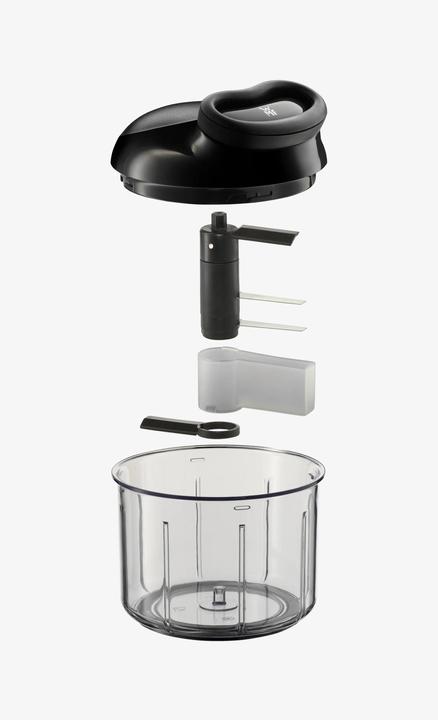 Productafbeelding WMF Multi Chopper Groente Snijmachine Handmatig Touwtrekken 900ml Ideaal Uien Gourmet (900 ml)