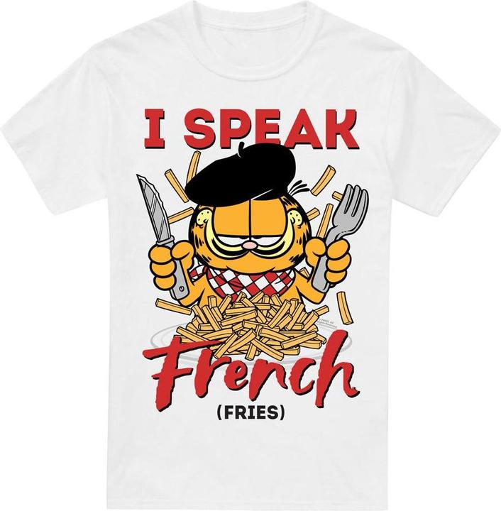 Actual product image Garfield Mens Speaking Love T-Shirt (XXL)
