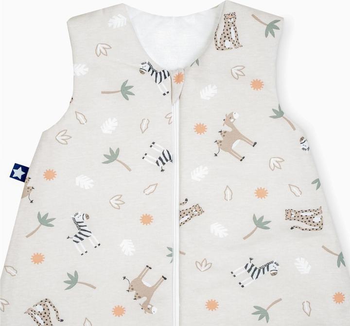 Produktbild Julius Zöllner Baby-Ganzjahrschlafsack Jumper Jersey Savanne Beige 104 cm (104 cm, 2.5 TOG)