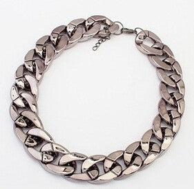 Produktbild Hermex NEU TREND Fette dicke Halskette Halsband - Kupfer (Kunststoff)