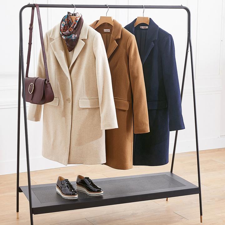 Image du produit Anne Weyburn Manteau mi-long avec fermeture à boutons (40)