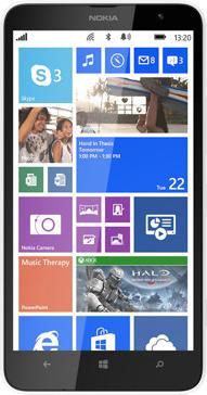 Nokia Lumia 1320 (8 GB, White, 6", 5 Mpx, 4G)