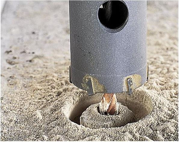 Actual product image wolfcraft wolfcraft 1 Bohrkrone HM, SDS-Plus Schaft ø40mm (40 millimetres)