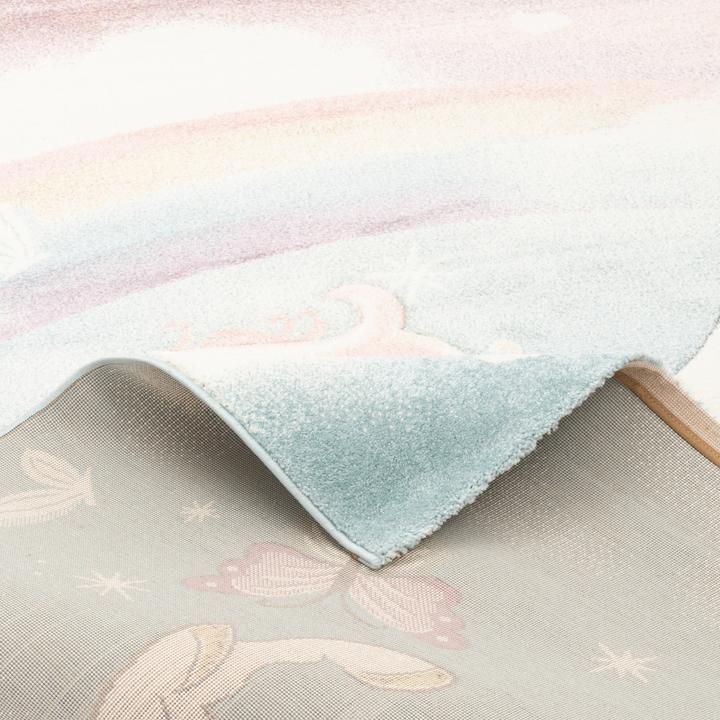 Actual product image Pergamon Kids Carpet Maui Kids Pastel Unicorn (80 x 150 cm)