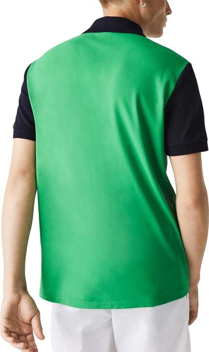 Actual product image Lacoste Mens Colour Block Pique Regular Polo Shirt (L)