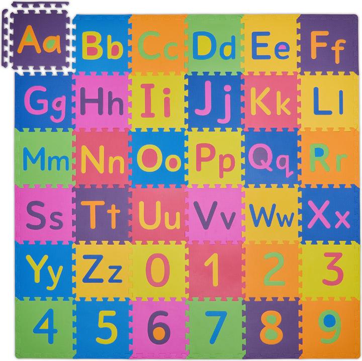 Actual product image Relaxdays 90-piece puzzle mat