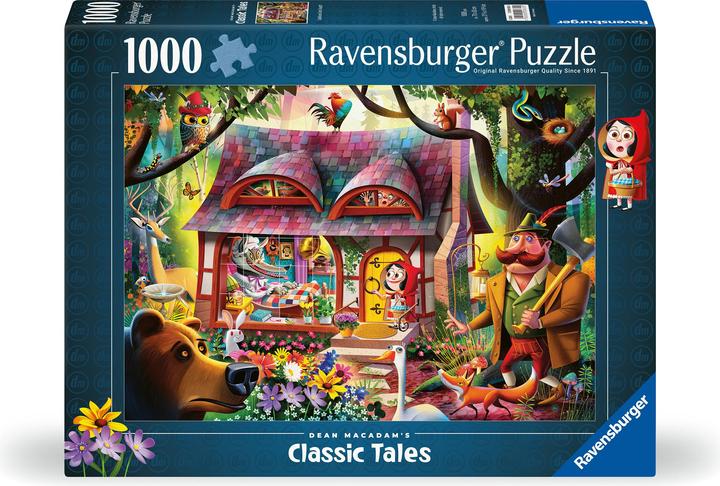 Produktbild Ravensburger Puzzle Rotkäppchen und der Wolf, 1000 Teile. (1000 Teile)