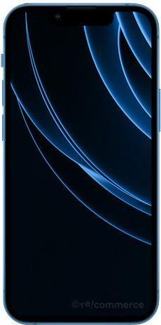 Actual product image Re!commerce iPhone 13 (256 GB, Blue, 6.10", 12 Mpx, SIM + eSIM, B / Very good)