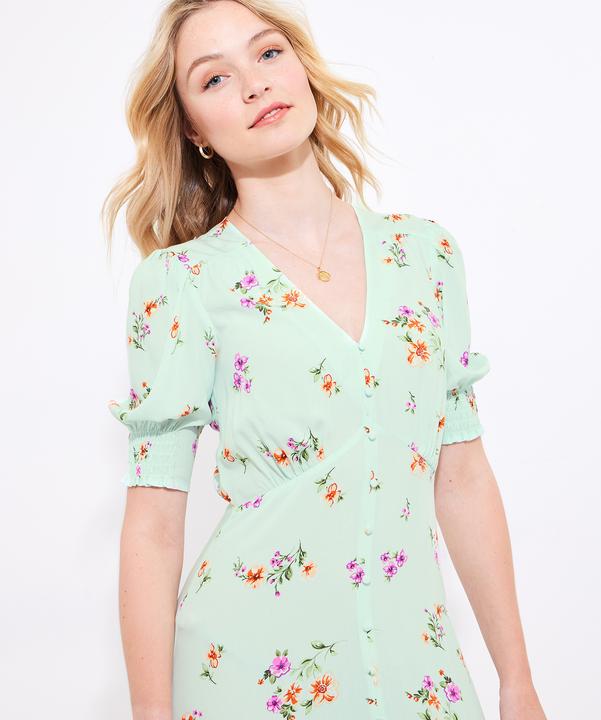 Produktbild Joe Browns Ditsy Floral Button Midi Dress (42)