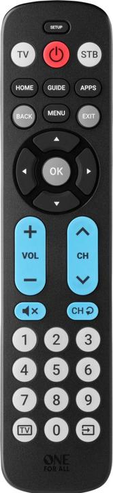 Produktbild One for All Big Buttom Remote Universalfernbedienung URC 6821 (Universal Fernbedienung, Infrarot)