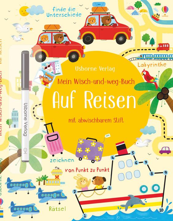 Actual product image Mein Wisch-und-weg-Buch: Auf Reisen (German, Kirsteen Robson, Manola Caprini, 2019)