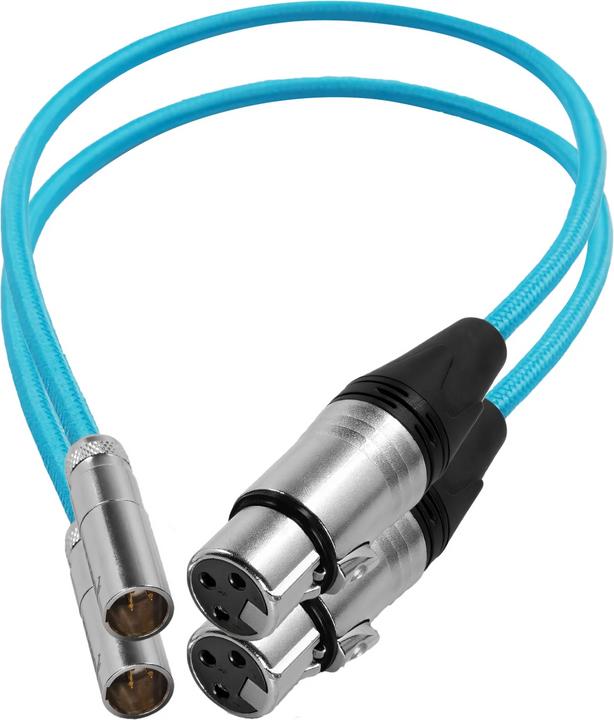 Immagine prodotto Kondor Blue Cavo audio da mini XLR maschio a XLR femmina da 16" (confezione da 2) per BMPCC e C70 () (0.41 m)